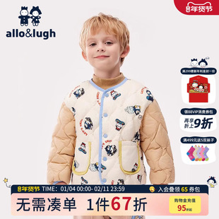 【童话糖果屋】阿路和如冬季圆领儿童装男女童多色轻暖羽绒服