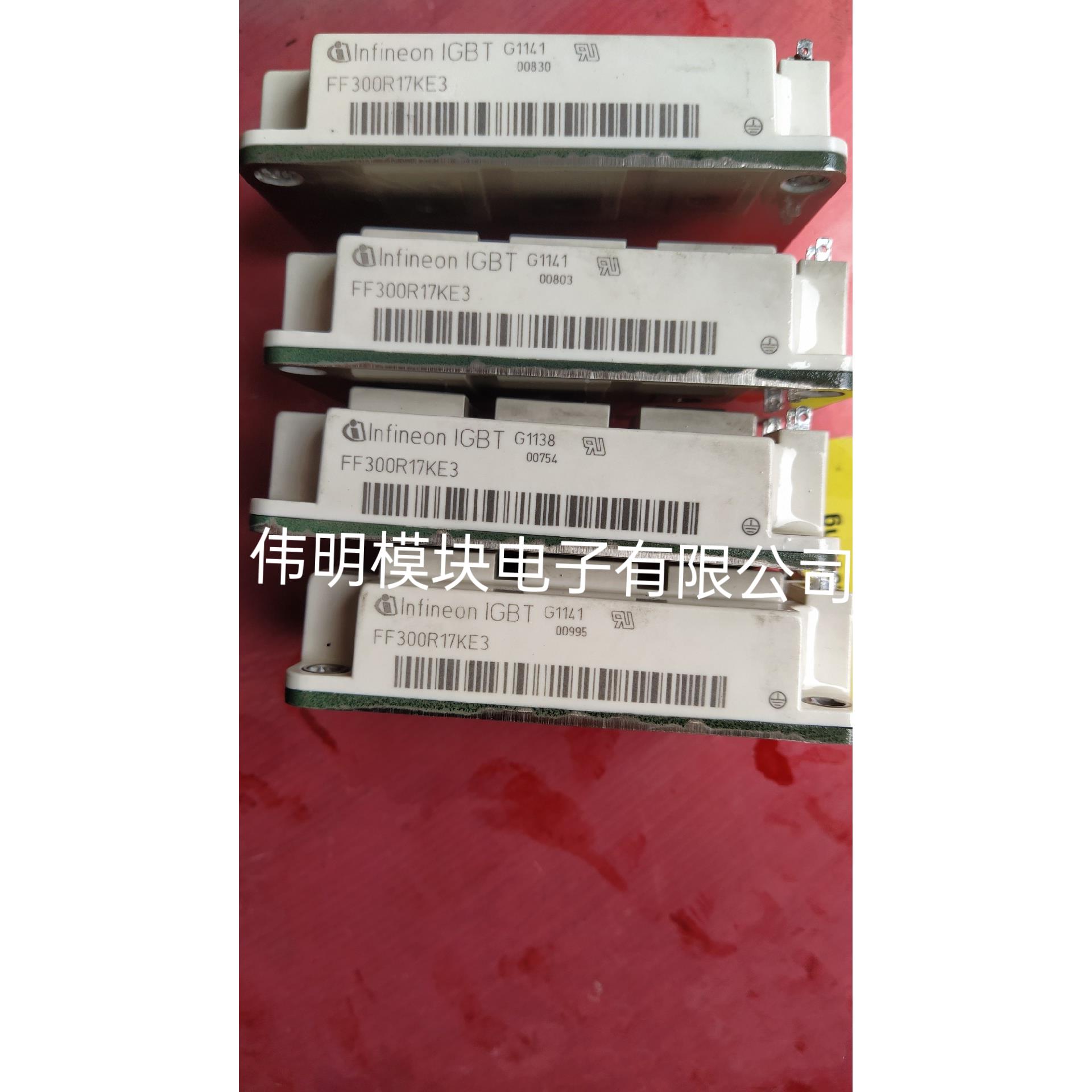 FF300R17KE3 FF200R17KE3 原装拆机原字正品质量保证 包好