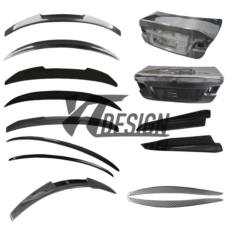 适用于宝马E92E93M3碳纤维改装件定风翼尾翼灯眉后包角尾盖尾箱盖