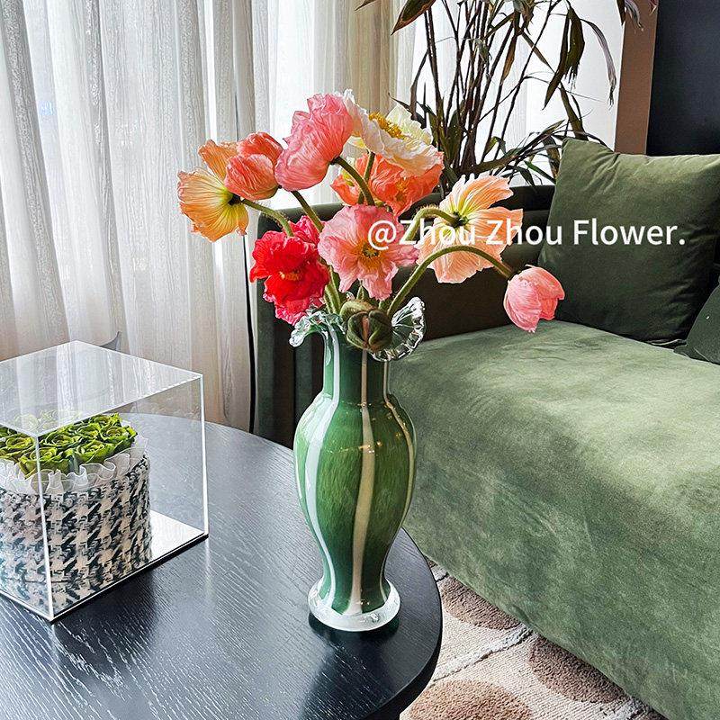 小众复古高级感法式中古花瓶摆件水培鲜花插花装饰餐桌家居民宿,家居饰品,花瓶,淘宝优惠券,粉丝福利购,淘宝优惠卷