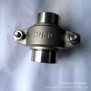 高压力沟槽卡箍 现货供应DN40不锈钢拷贝林卡箍 随要随发