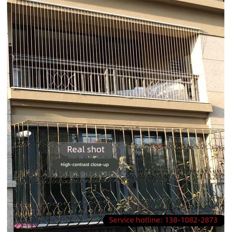 北京隐形防护网钢丝阳台防护网儿童防护窗不锈钢护栏金刚网纱窗