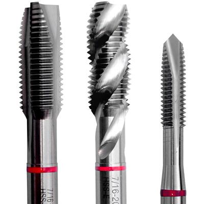 YG AMA美制先端丝锥 含钴不锈钢专用铜铝机用螺旋丝攻1/4 UNC UNF