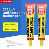 Schnofrak力矩标记膏50ml螺栓防松记号笔225螺钉记号笔