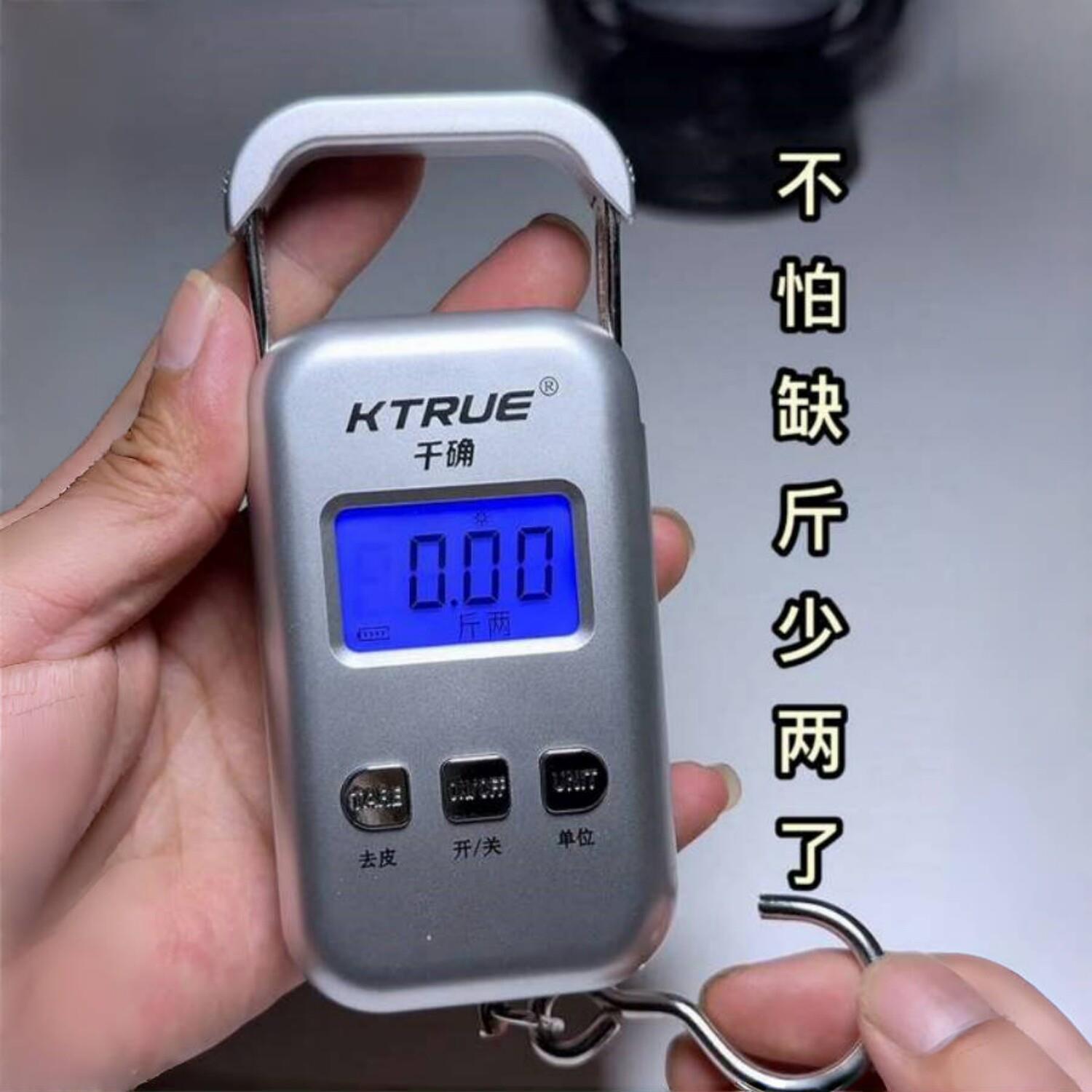 手提电子秤可携式高精度小型克秤家用迷你买菜勾称行李快递弹簧称
