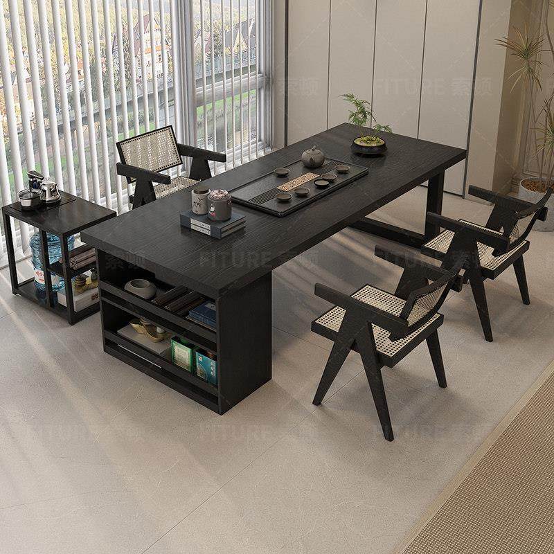 实木小户型阳台泡茶桌家用客厅办公室泡茶台原木茶盘一体大板茶桌,住宅家具,家用茶台/茶桌,淘宝优惠券,粉丝福利购,淘宝优惠卷