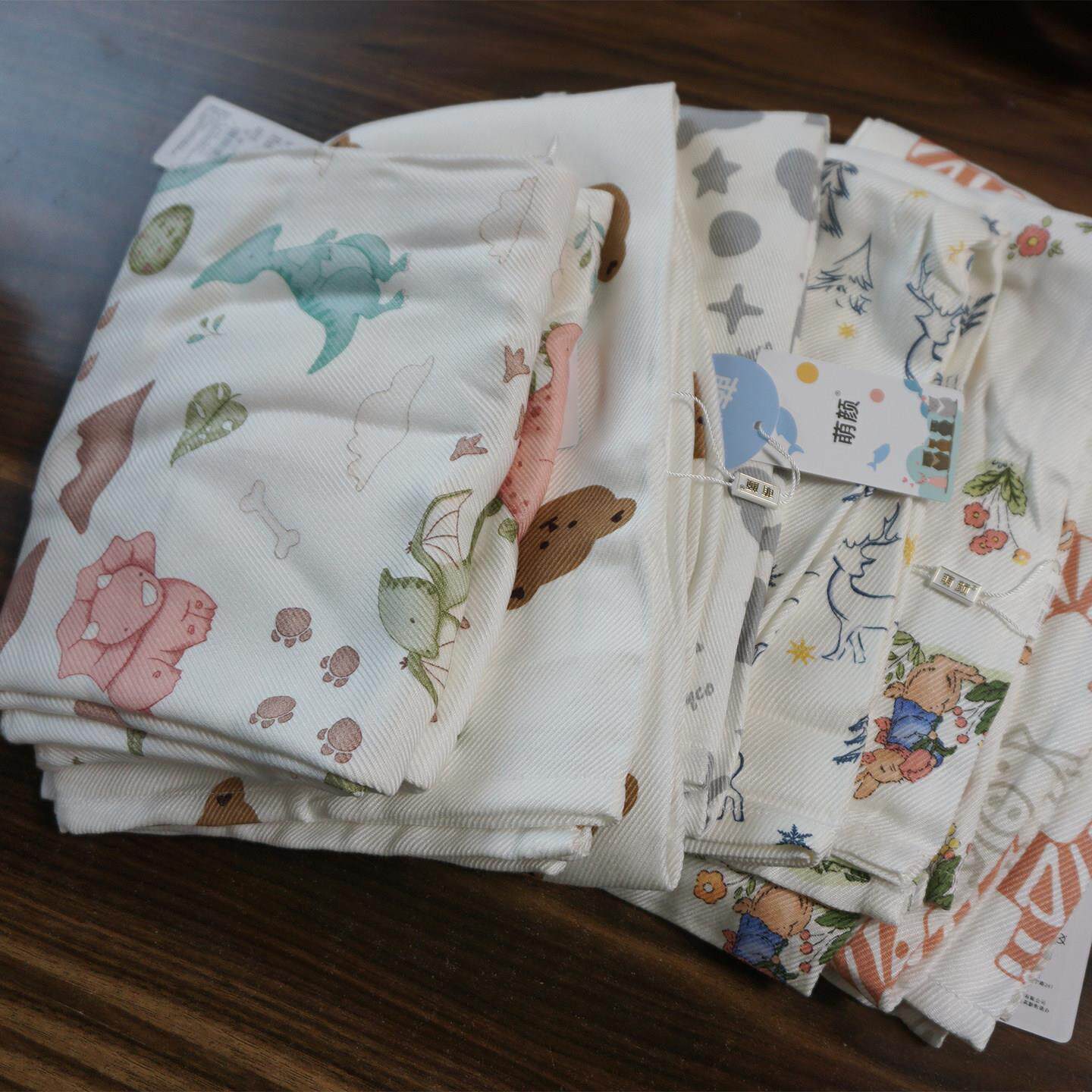 夏天婴儿盖毯竹纤维冰丝毯新生儿包单小被子宝宝睡觉毯子凉被A类