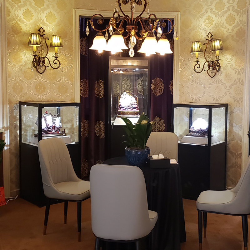 古董展示柜透明玻璃展柜陈列柜展览柜收藏文O物玉器古玩博物馆展