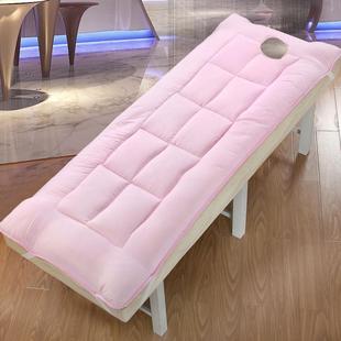 美容院床垫床褥保护o垫推拿按摩美容床垫褥子防滑加厚保暖带洞垫