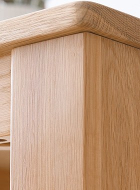 原始原素全实木餐桌小户型s家用橡木小方桌子北欧餐桌椅组合A5114