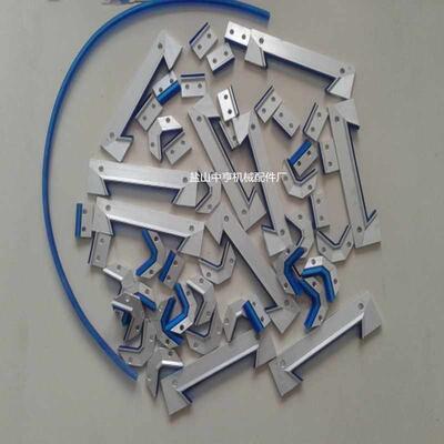 机床导轨刮屑板 蓝色聚氨酯胶条数控车铣床刮屑板GXB18 20 2530mm