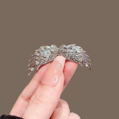 原创天使翅膀免缝收腰扣