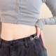 腰收紧神器可调节收腰扣牛仔裤 时尚 百搭爱心裤 腰围大改小固定扣子