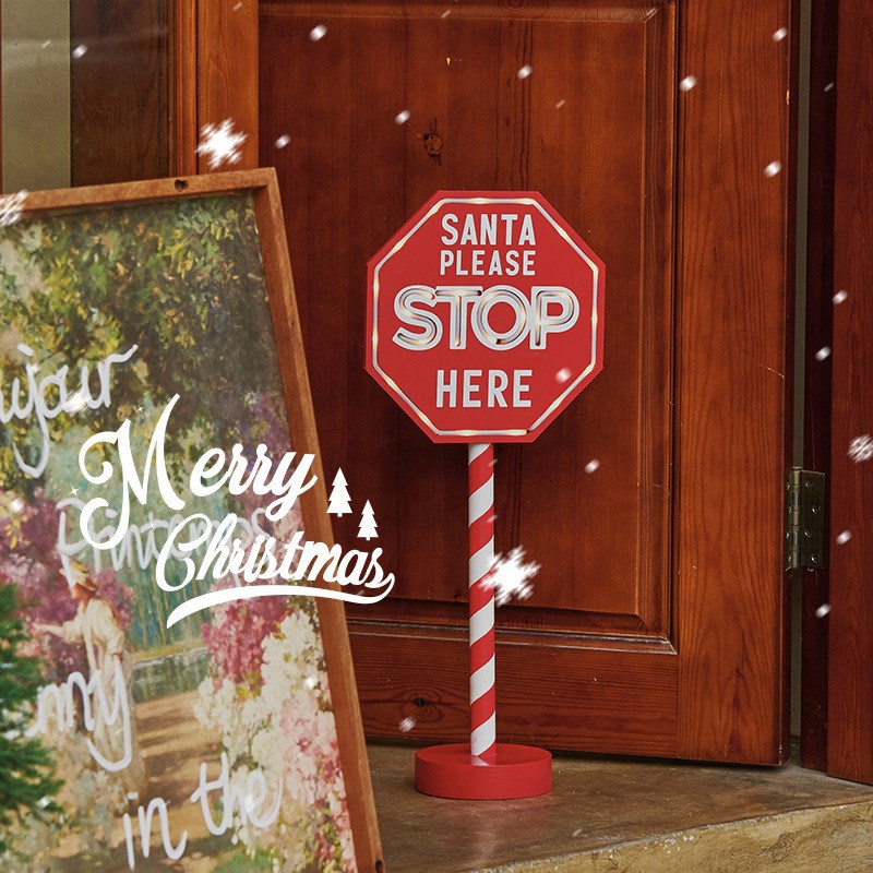 圣诞节摆件场景布置门店装饰品店铺装扮拍照道具家庭主题氛围布景