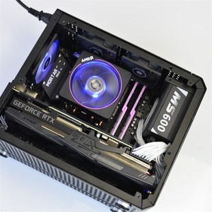 机械大师C26声波12.9L手提便携侧透SFX电源3090直插ITX MATX机箱