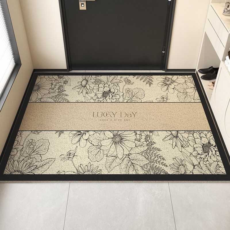 入户门地垫家用进门门口丝圈脚垫子进户门垫防滑地毯可裁剪门外