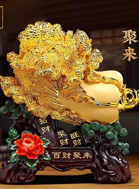 白菜摆件招财生意兴隆办t公室装饰品店铺收银台高档开业大吉礼物