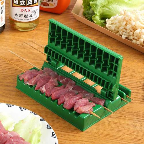 家用多功能神器工具快速串串穿串神器烧烤用具羊肉串穿肉器串新款