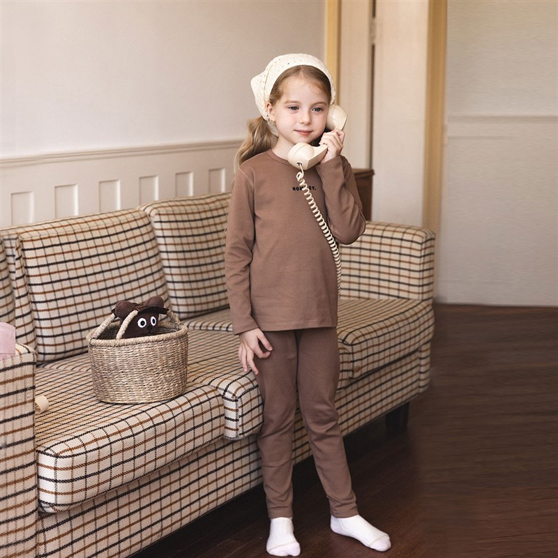 儿童秋衣秋裤男童秋冬季婴儿保暖套装加厚宝宝内衣纯棉打底家居服