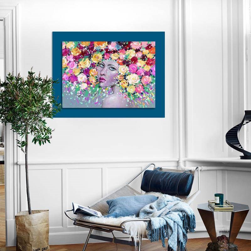 客厅饭厅卧室玄关书房挂画 画美式现代装饰画 画花卉植物人物静物图片