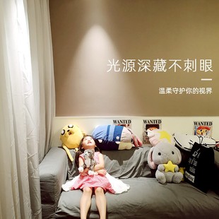 初识灯饰 射灯嵌入式家用客厅卧室天花孔灯LED聚光灯走廊过道洞灯