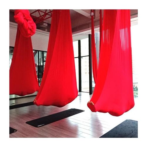 空中瑜伽吊床家用反重力微弹吊床布悬挂式伸展带私教推荐瑜伽馆用