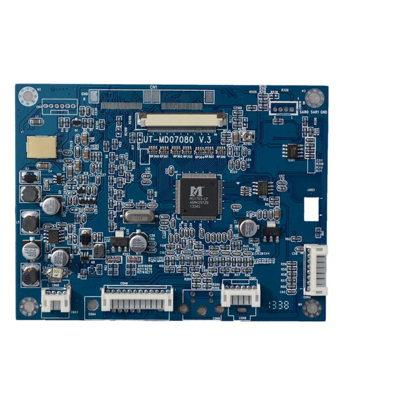 群创7寸AT070TN92/AT070TN94液晶驱动板带AV/VGA信号输入转接板