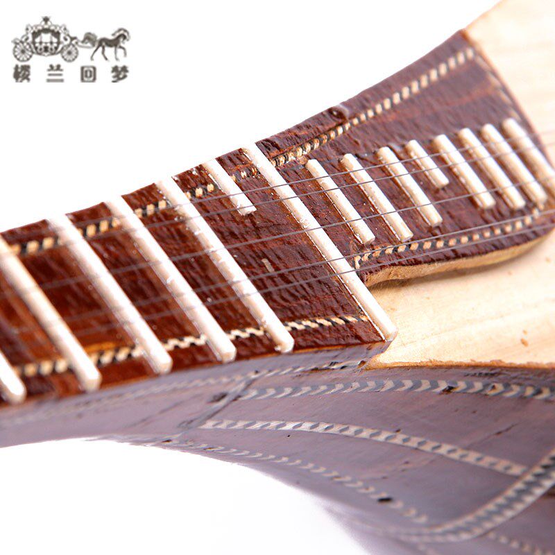 维吾尔族弹布尔120cm初学用十二木卡姆乐器新疆民族弹布尔送琴包