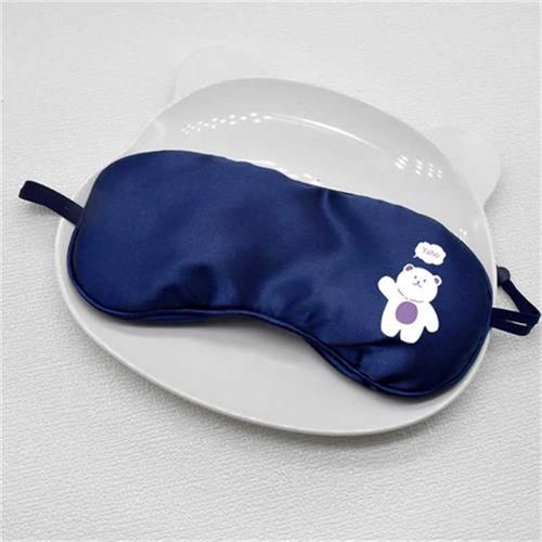 新款2022新款可爱卡通挂耳睡眠眼罩棉内层柔软遮光护午休旅行学生