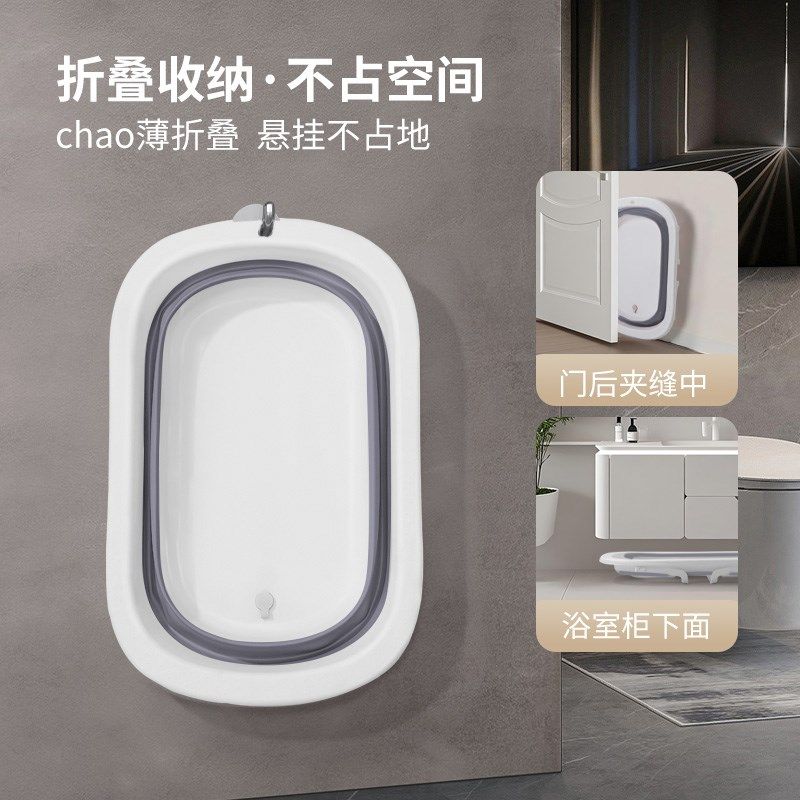 宠物洗澡盆带支架小型犬浴盆可折叠带排水猫咪沐浴盆狗狗浴盆