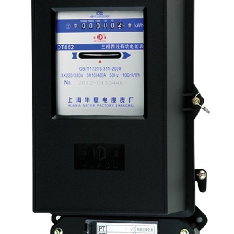 现货高品质 三相四线机械电能表 有功电能表 家用电表 老式 DT862