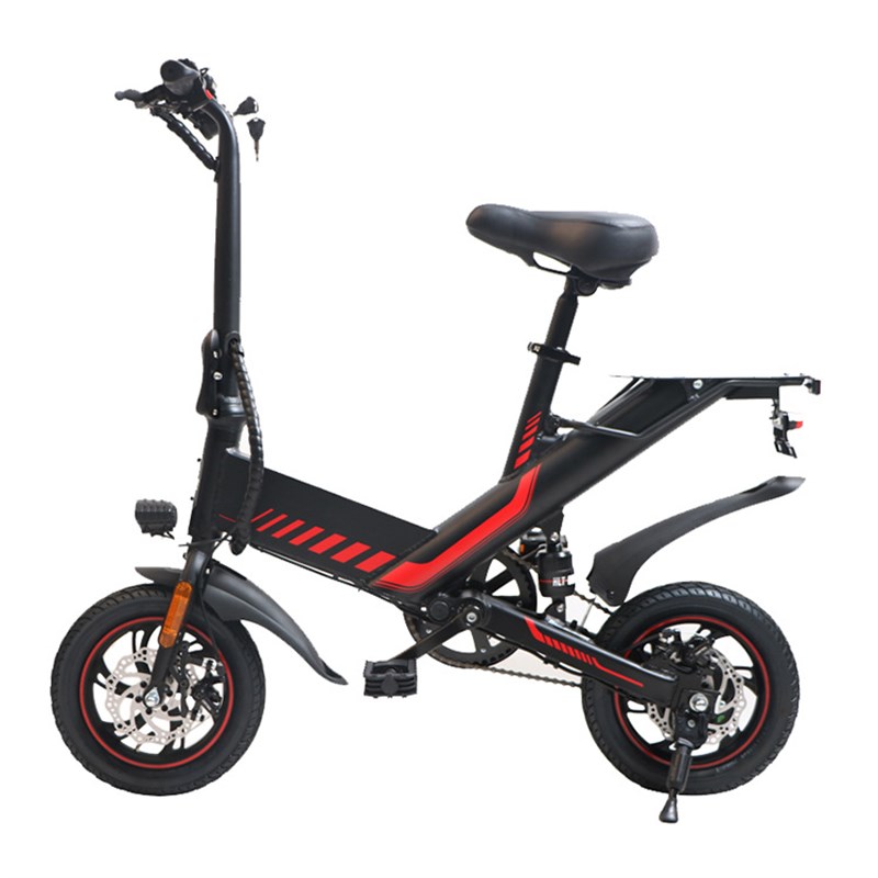 厂家直发亲子电动自行车折叠智能助力单车迷你男女士母子代步车