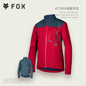 FOX美国ATTACK夹克外套男款 秋冬季 山地车骑行服防风防水耐磨保暖