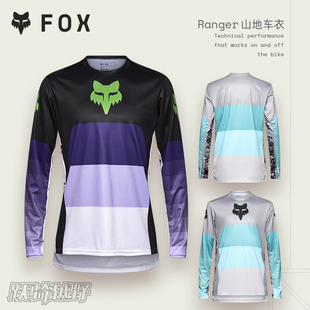 FOX美国RANGER骑行服山地车速降上衣透气排汗