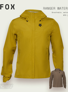 新款FOX美国RANGER WATER山地车骑行夹克男士春秋 防水透气