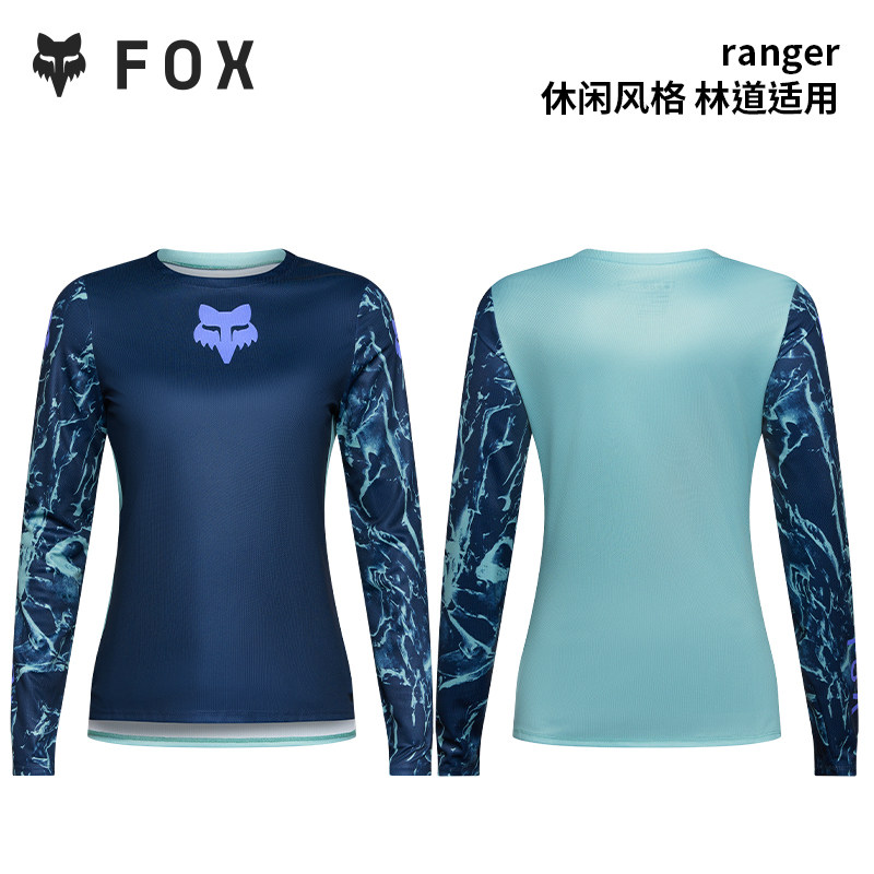 女士美国FOX Ranger骑行服夏季轻便透气山地速降林道车衣车裤