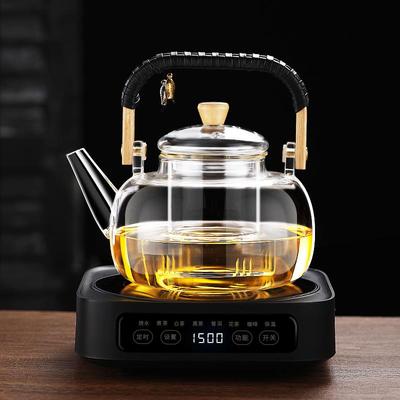 烧水壶泡茶壶煮茶器玻璃煮水壶单人泡茶一壶一杯办公室烧水单壶