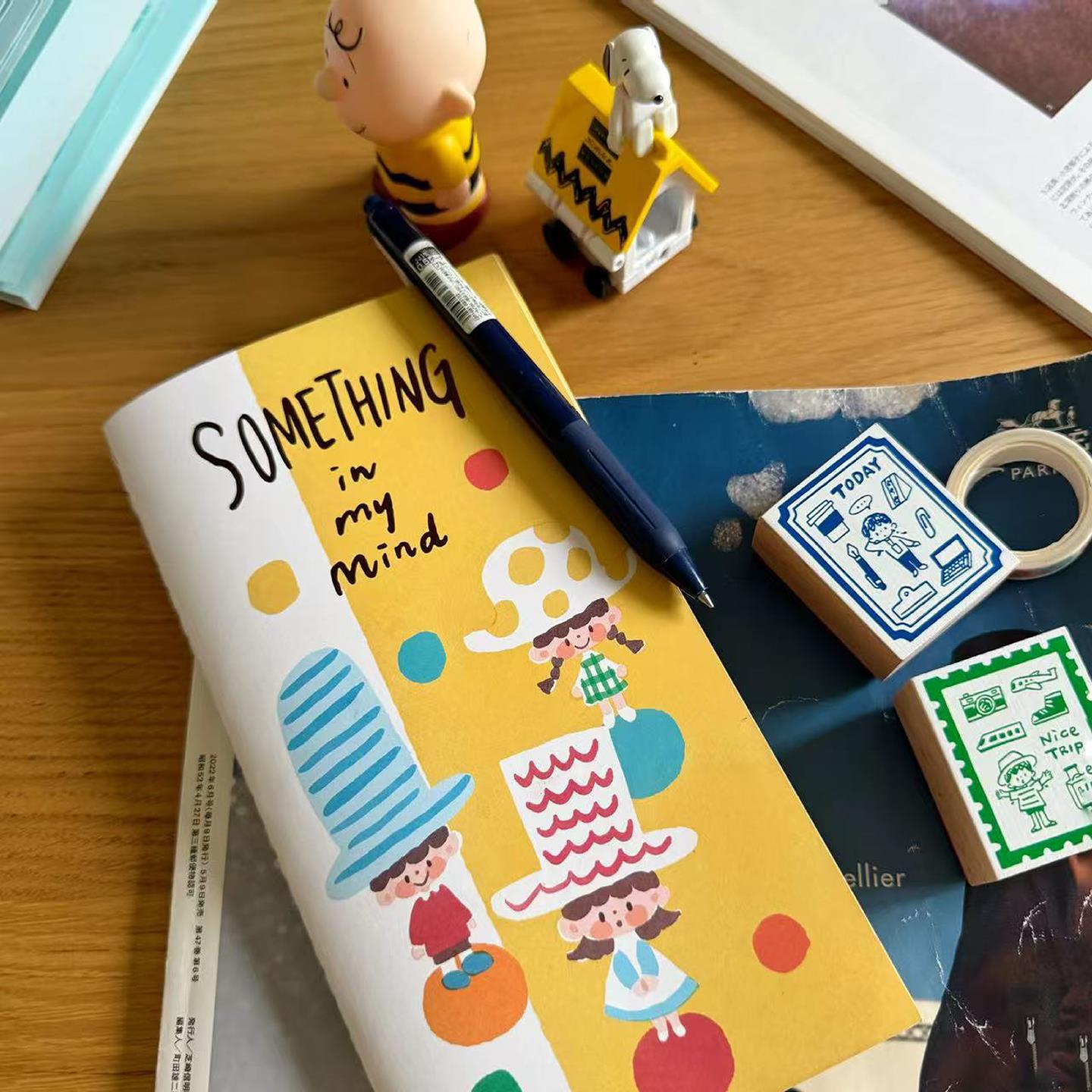 卓大王TN本彩页旅行手账本TN内芯特种纸笔记本混合硫酸纸手帐本