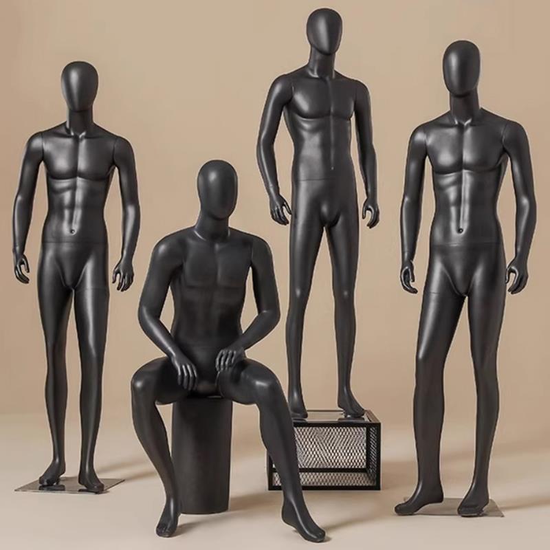 服装店男装西服模特展示架全身假人偶人体模型橱窗陈列拍摄道具