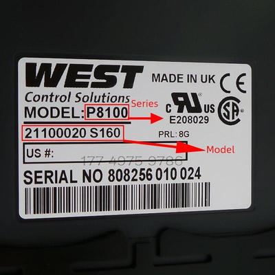 原装正品West温控器P8100系列英国温控器数字显示智能21100020