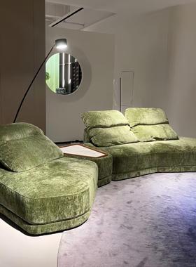 意式极简模块自由组合cliff悬崖沙发客厅2025新款布艺异形沙发