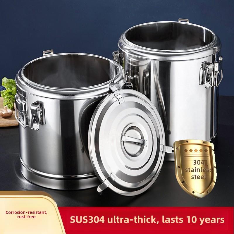 304不锈钢保温桶商用大容量汤桶幼儿园专用食品级20升饭桶豆浆桶
