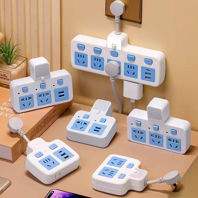 官方正品纯铜插排插座转换器插头多功能一转二三多孔位家用usb