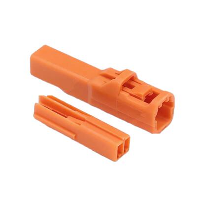 微型2孔2P公母汽车线束连接器插头6098-3857/6098-3853