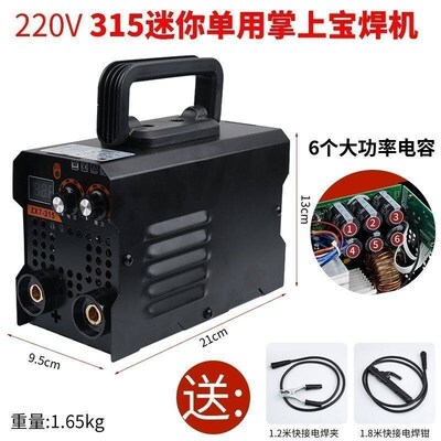 雷颐奥强电焊机220V315直流便携焊机六电容家用手工电焊机全套