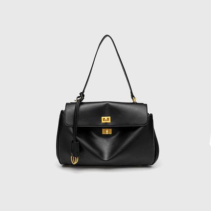 UR高级感简约轻奢凯莉包2024新款大容量慵懒松弛感腋下包百搭通勤