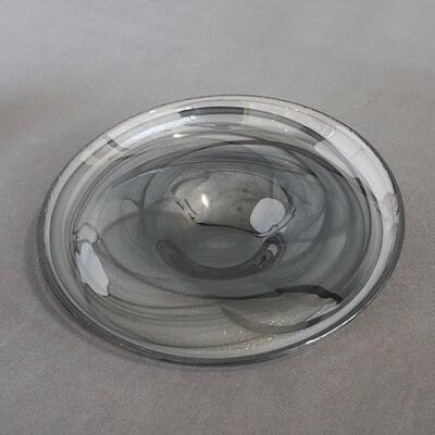 高档餐厅玻璃水晶异形盘西餐厅精致沙拉盘冷盘分子料理餐具