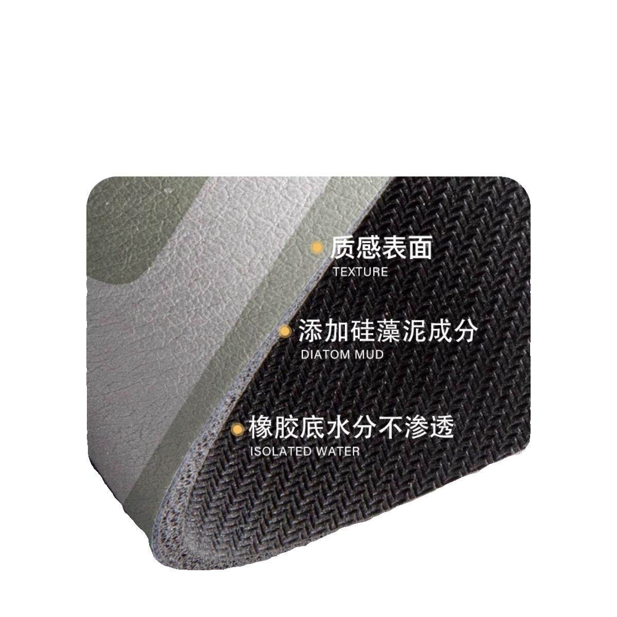 意大利硅藻泥沥水垫餐具碗盘餐垫厨具隔热垫子桌面茶杯台面吸水垫