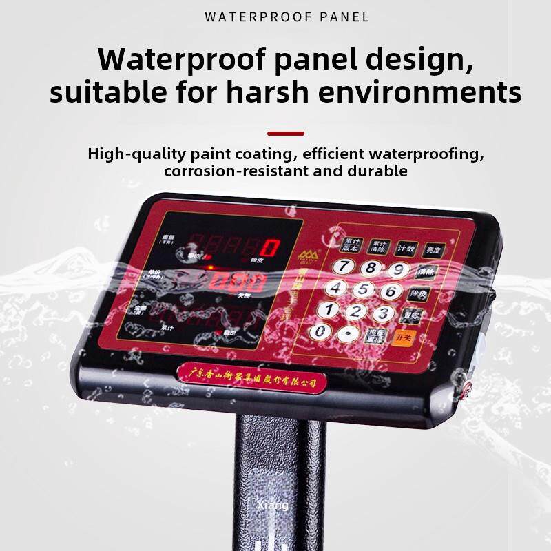 象山牌商用数字秤150kg定价精密平台秤300kg销售蔬菜水果可折叠称