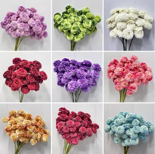 婚庆仿真花婚礼堂背景装饰龙鲤花材假花客厅摆件婚礼节日布置喜庆